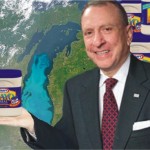 Enormous mayonnaise spill threatens Lake Michigan