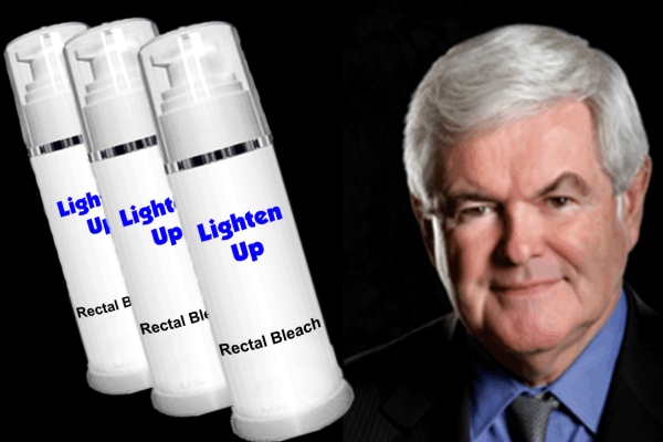 Gingrich used taxpayer funds for anal bleaching