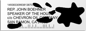 John Boehner Label