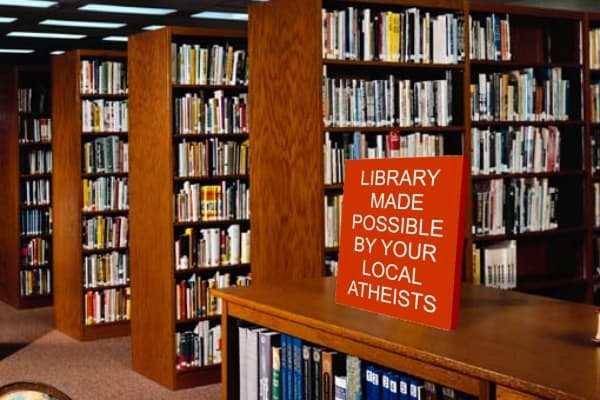 Atheists Build Library for Church