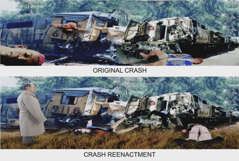 Train Crash Reenactment