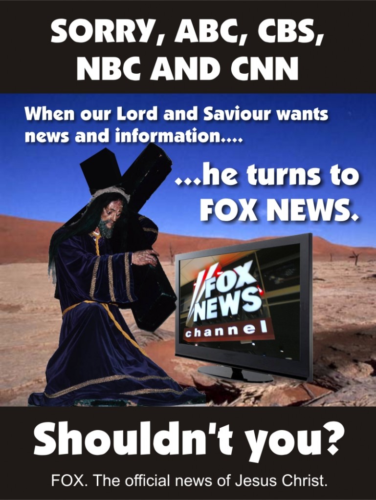 Jesus featured in Fox News ad