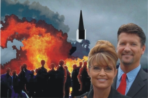 Sarah Palin accidentally burns her own book