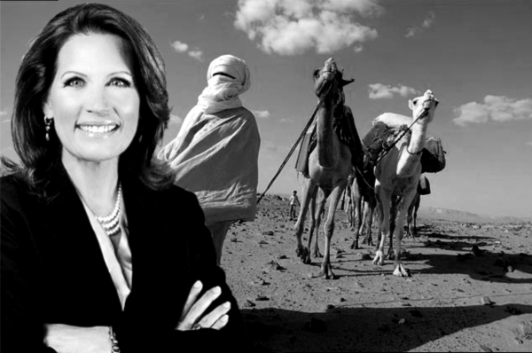 Michele Bachmann wants to replace no-fly zone over Libya.