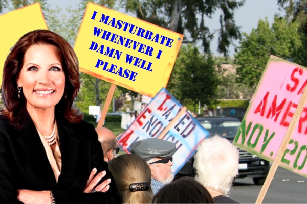 Bachmann Opposes Compulsive Masturbation