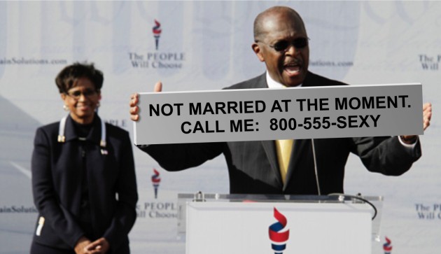 Herman Cain Suspends Marriage