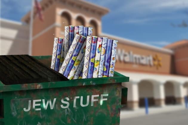 Wal-Mart Apologizes for Carrying Hanukkah Wrapping Paper