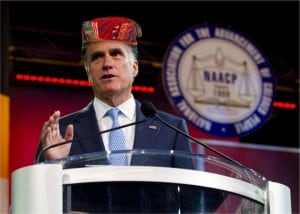 Romney at NAACP
