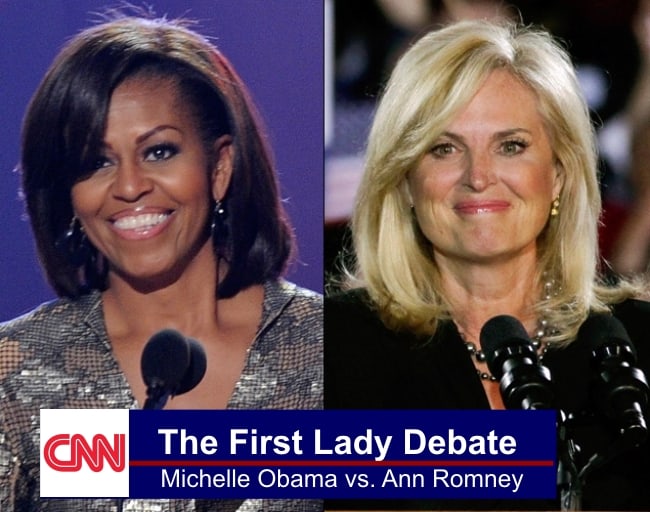 Ann Romney to Denate Michelle Obama