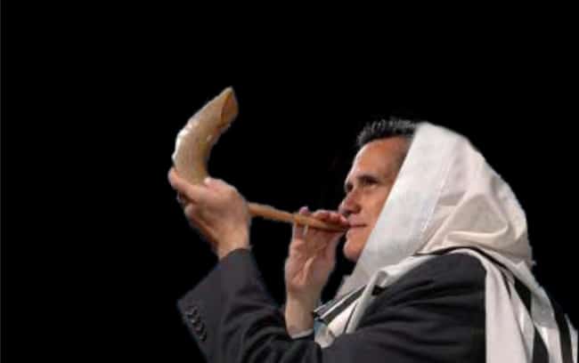 Blowing the Shofar