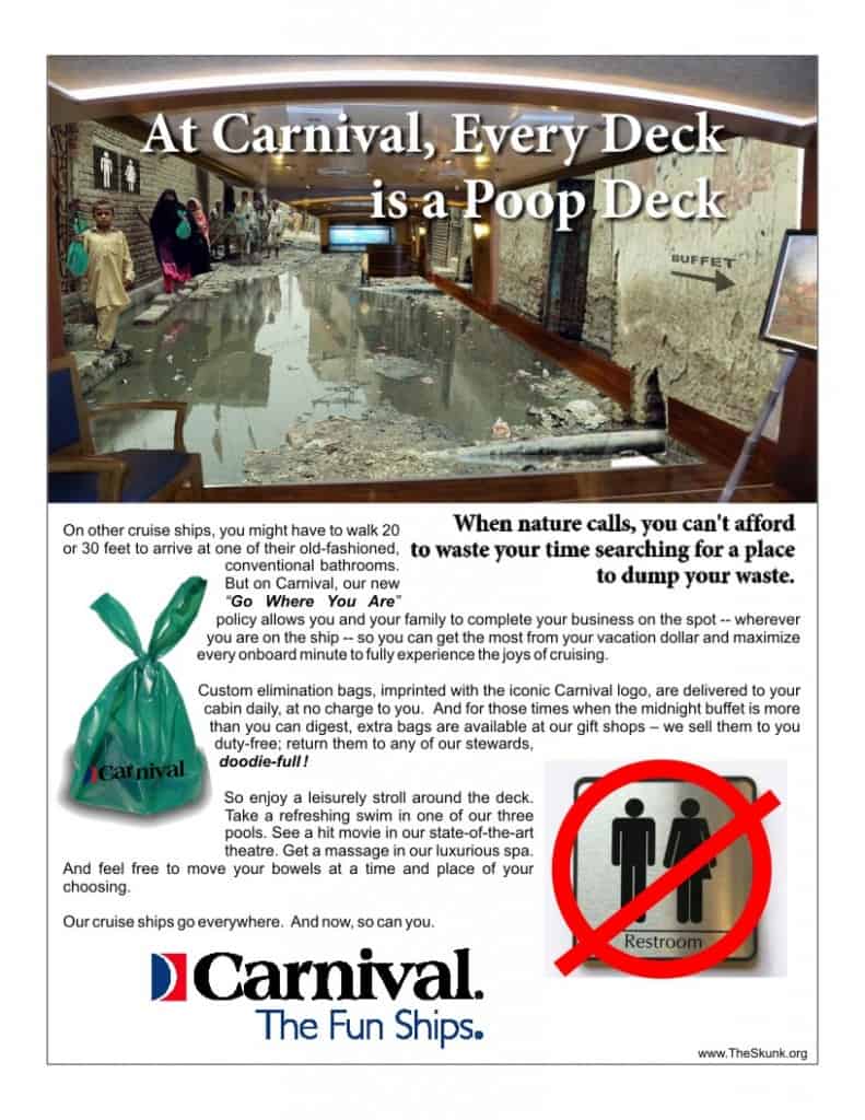 Carnival Poop Deck