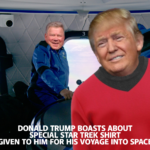 Bezos to Send Trump to Space with Specially Selected Star Trek Shirt