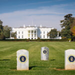 White House with Tombstones