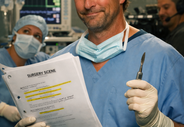 Noah Wyle Surgery Scene