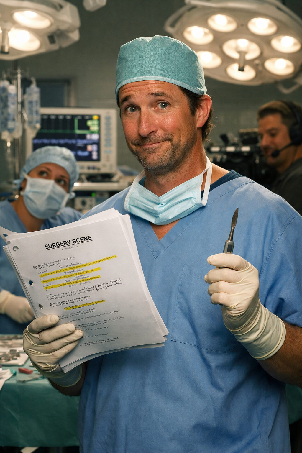 Noah Wyle Surgery Scene